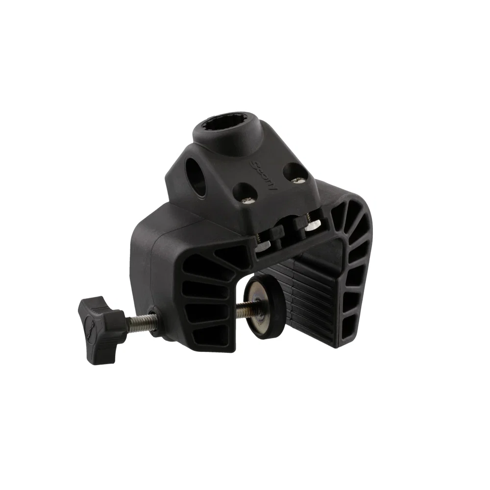0449 – SCOTTY INC. Fishing Rod Holder Mount, For Use With Scotty Post Mount Rod Holders Portable Clamp Mount Twist Lo...